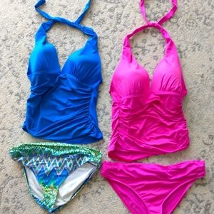 Bundle of 2 La Blanca tankinis